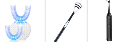 Intelligente automatische elektrische Zahnbürste 360°, wasserdicht, U-Typ