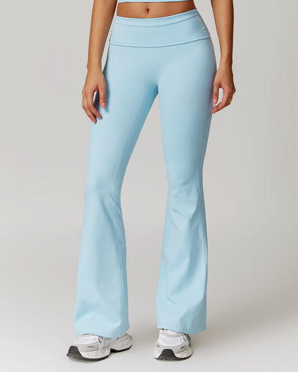 Yoga-Hose mit hoher Taille und Push-up-Effekt, lässige Leggings