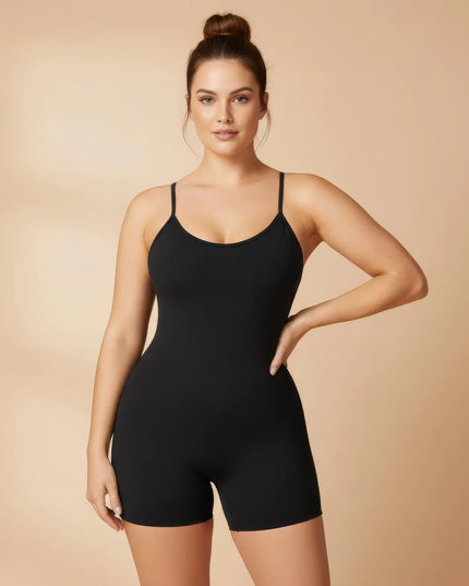 Combinaison de sport moulante à séchage rapide pour femme