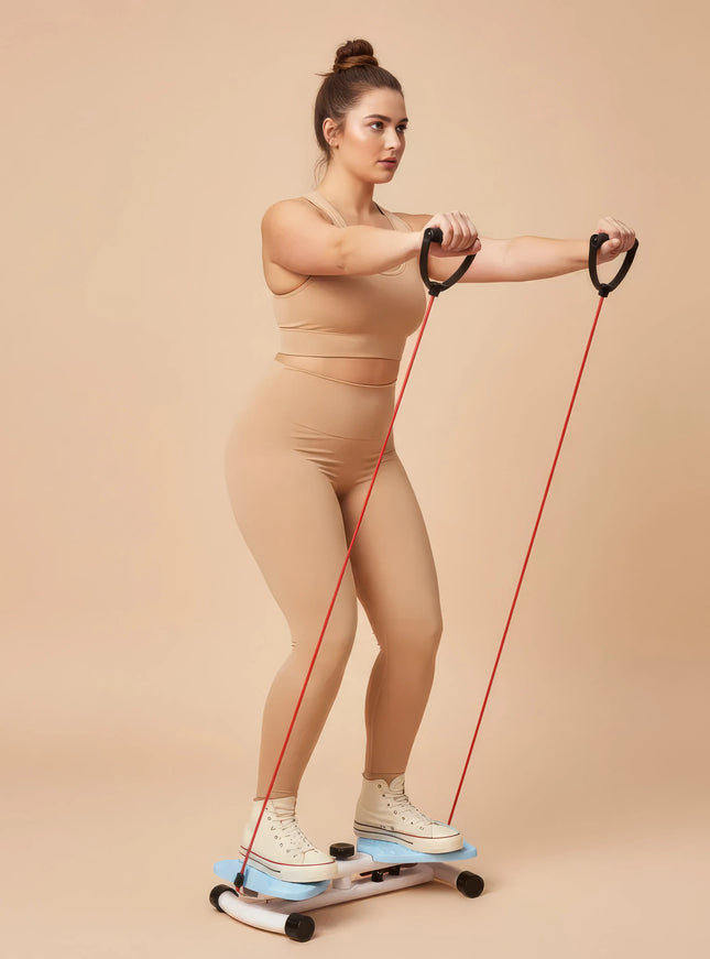 Waist rotation device, weight loss and abdominal strengthening