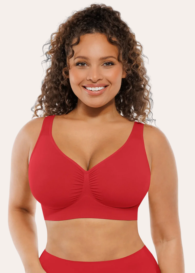 Soutiens-gorge  FEMORA Seamless Comfort Bra pour femmes, sans coutures avec coussinets,  brassière push-up