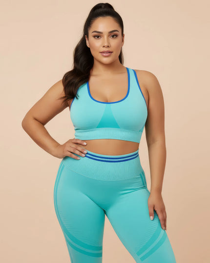 Conjunto Seamless SculptFit™ (Sujetador + Leggings de Cintura Alta)