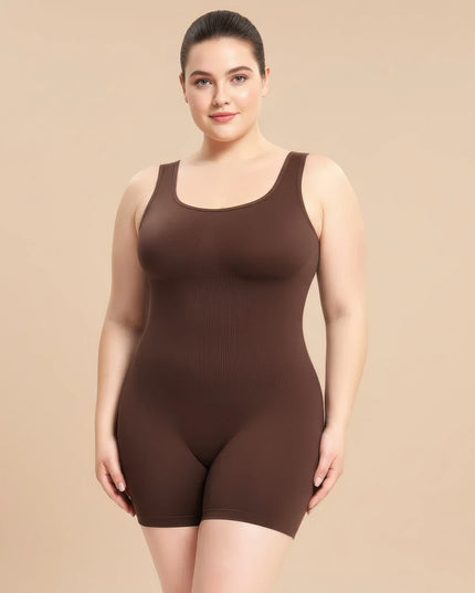 Vêtements de sport gainants intégrés de couleur unie pour femmes