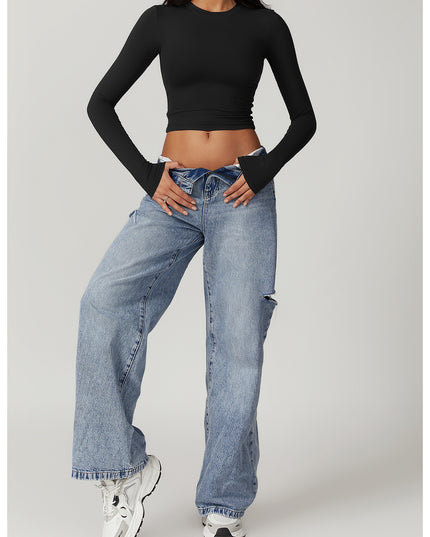 Crop Escultor Mangas Largas