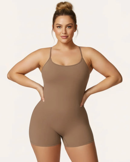 Combinaison de sport moulante à séchage rapide pour femme