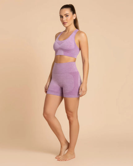 Sculpting shorts set + FEMORA sports bra