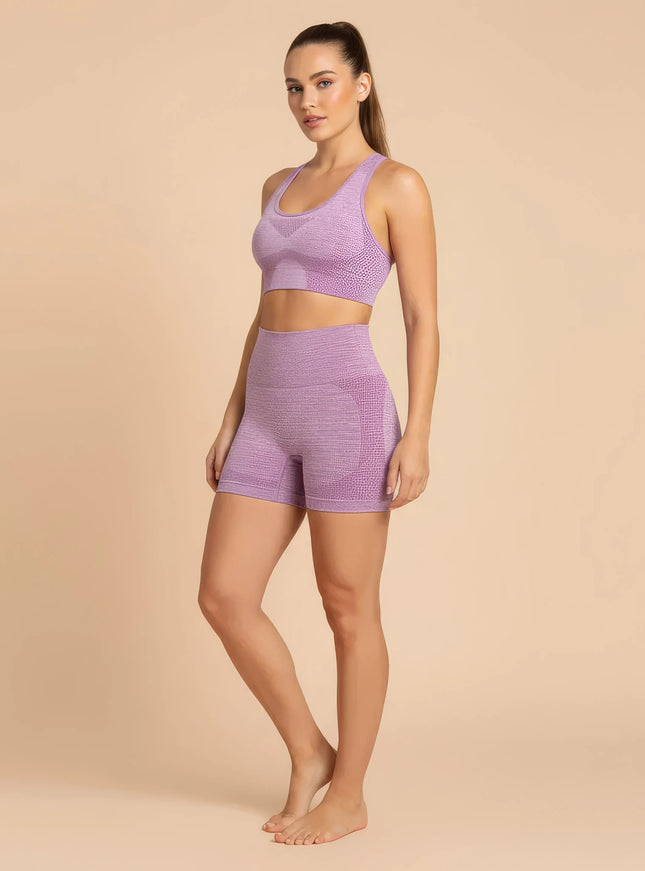 Sculpting shorts set + FEMORA sports bra