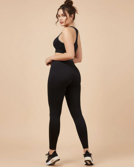 Conjunto Seamless SculptFit™ (Sujetador + Leggings de Cintura Alta)
