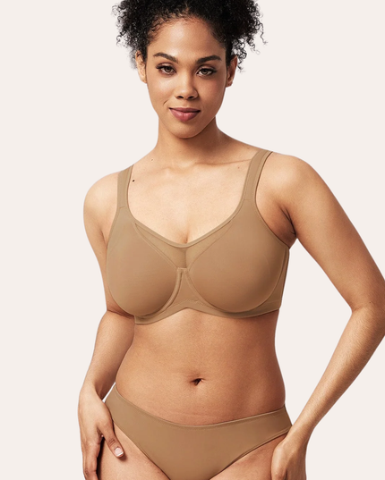 Simple and casual backless bra for women