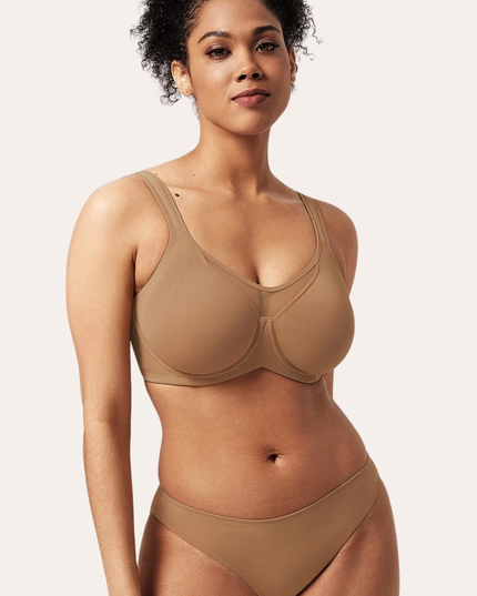 Simple and casual backless bra for women