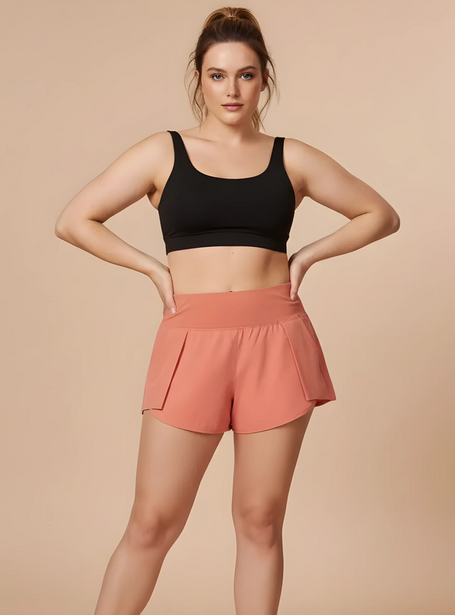 DualLook High-Waist Anti-Light Shorts