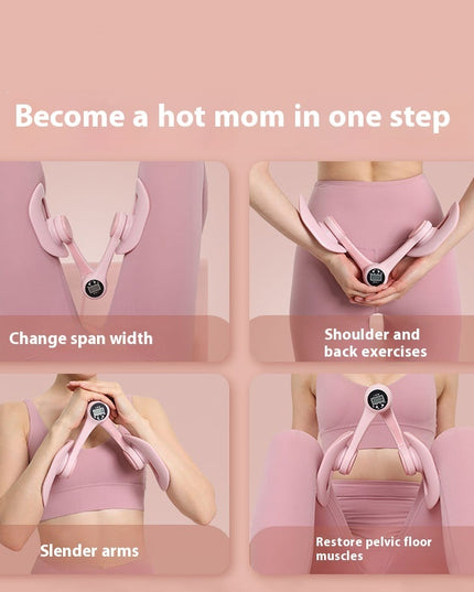 Ergonomic pelvic trainer with counter