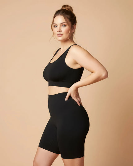 Seamless high-waisted shaping shorts SculptLift