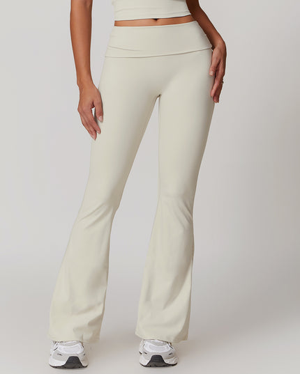 Yoga-Hose mit hoher Taille und Push-up-Effekt, lässige Leggings