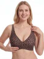 Coffee leopard print