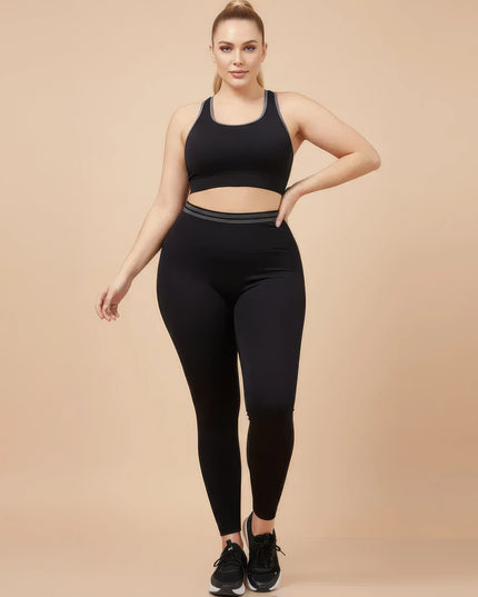 Conjunto Seamless SculptFit™ (Sujetador + Leggings de Cintura Alta)