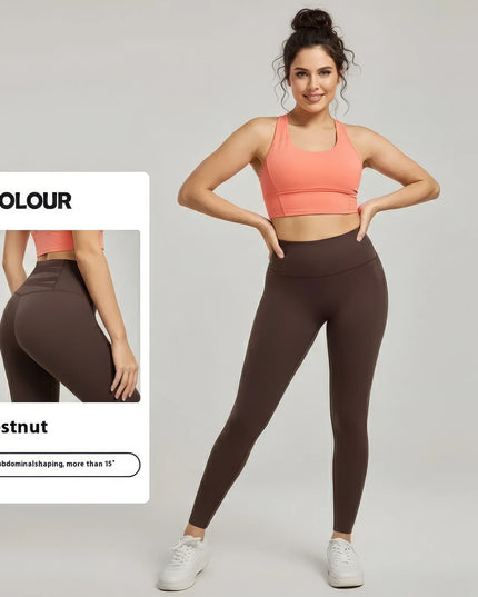 Leggings da yoga a vita alta ContourFlex per donne