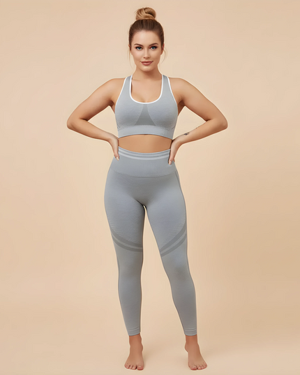 Conjunto Seamless SculptFit™ (Sujetador + Leggings de Cintura Alta)