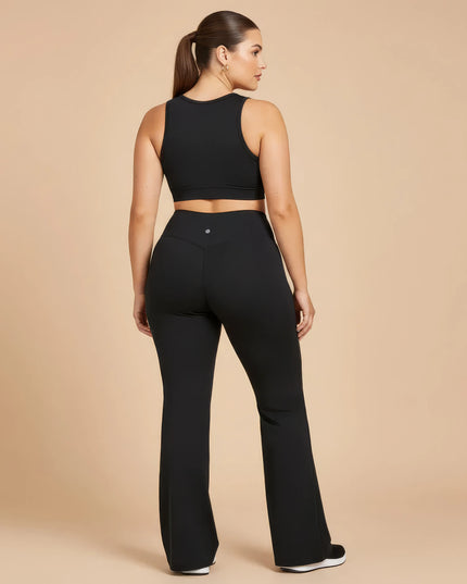 Pantalon de yoga amincissant, à séchage rapide et extensible de haute qualité pour femmes