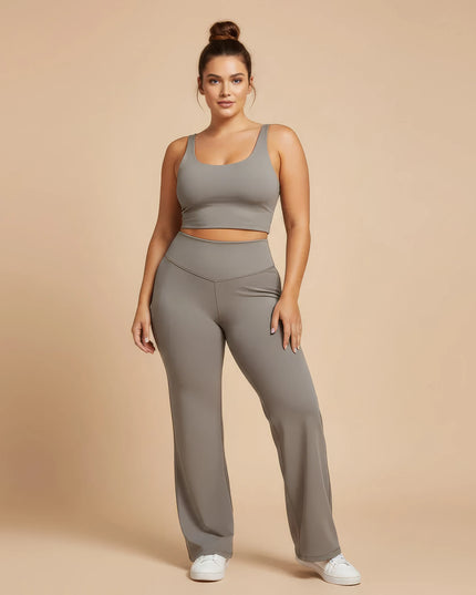 Pantalon de yoga amincissant, à séchage rapide et extensible de haute qualité pour femmes