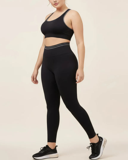 Conjunto Seamless SculptFit™ (Sujetador + Leggings de Cintura Alta)