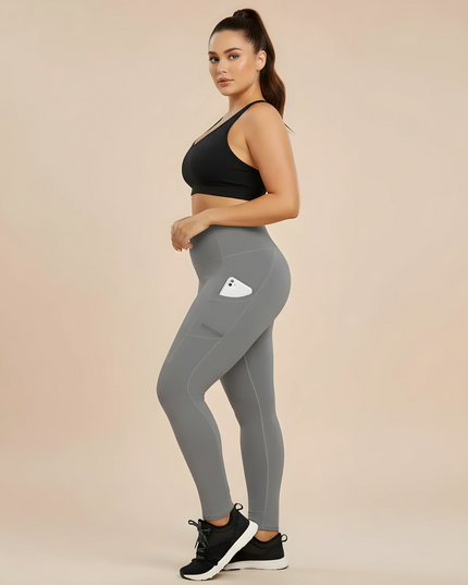 Velvet Hochtaillierte Gepolsterte Kurze Yoga Sculpt Leggings