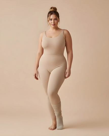 High knitted winter socks warm and thick with plain loops