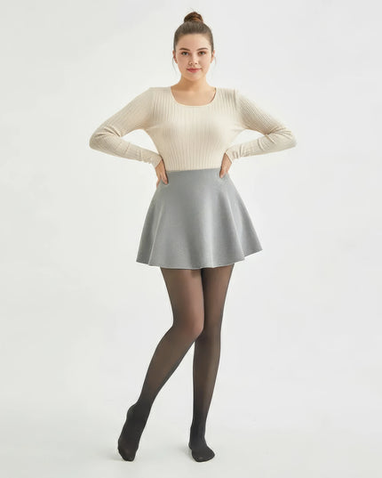 Thermal tights with voile effect FEMORA
