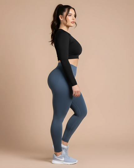 Nahtlose FlexLift Yoga-Hose mit Push-up-Effekt.