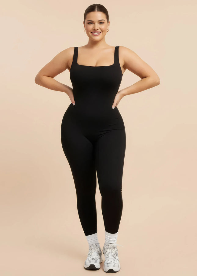 Combinaison de sport élégante sans manches pour femme FEMORA