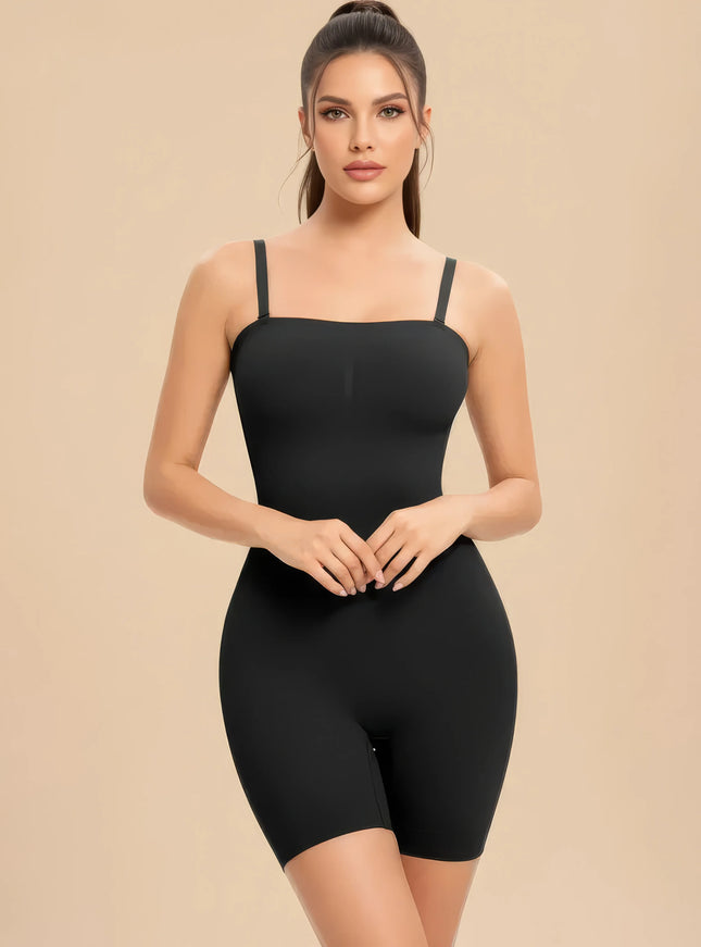 360° High Compression Body Shaper · Removable Straps