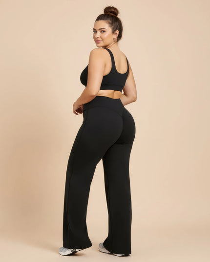 Pantalon de yoga amincissant, à séchage rapide et extensible de haute qualité pour femmes