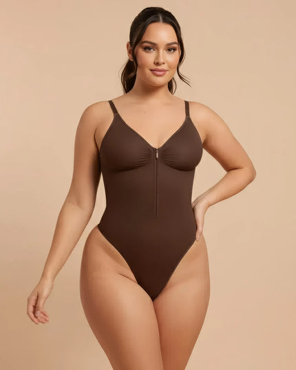 CurveZipper (body with low-cut front zipper)