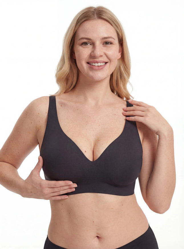 ComfortFlex comfortable bra without underwire, seamless, for everyday use