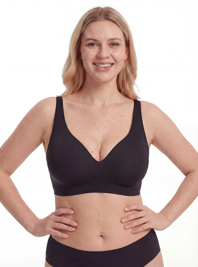 ComfortFlex comfortable bra without underwire, seamless, for everyday use
