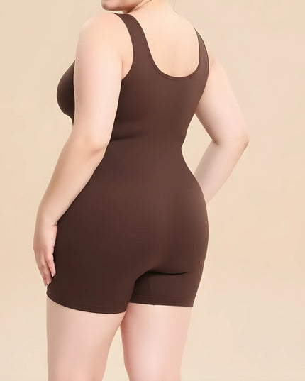 Vêtements de sport gainants intégrés de couleur unie pour femmes