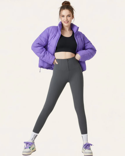 High-waisted clothing bottoms for women