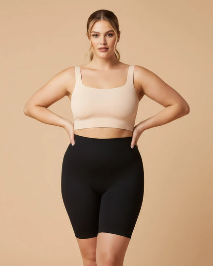 Seamless high-waisted shaping shorts SculptLift