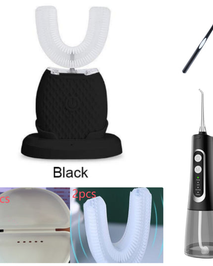 Intelligente automatische elektrische Zahnbürste 360°, wasserdicht, U-Typ