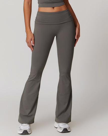 Yoga-Hose mit hoher Taille und Push-up-Effekt, lässige Leggings