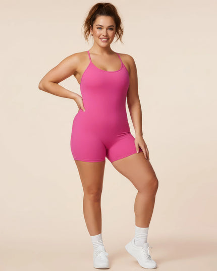 Combinaison de sport moulante à séchage rapide pour femme