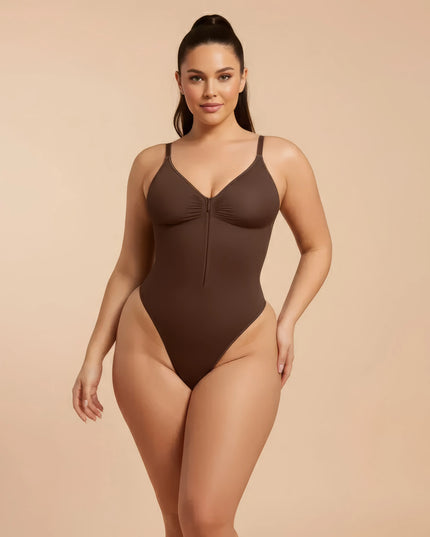 CurveZipper (body with low-cut front zipper)