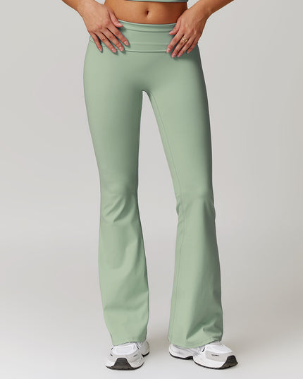 Yoga-Hose mit hoher Taille und Push-up-Effekt, lässige Leggings