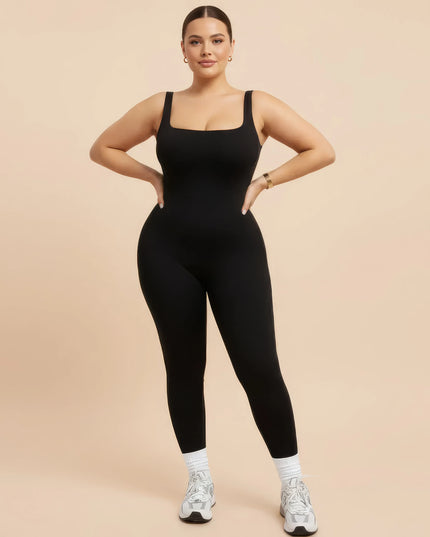 Elegant sleeveless sports jumpsuit for women FEMORA