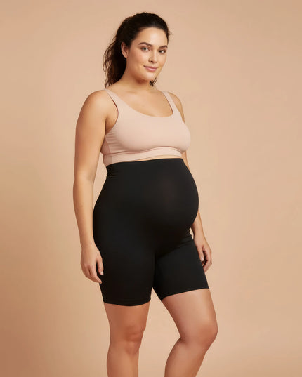 Short de talle alto – soporte para el vientre y comodidad transpirable para mujeres embarazadas