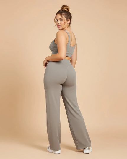 Pantalon de yoga amincissant, à séchage rapide et extensible de haute qualité pour femmes