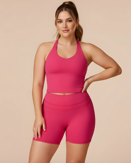 Set FEMORA™ — Set Yoga Vita Alta con Schiena Incrociata