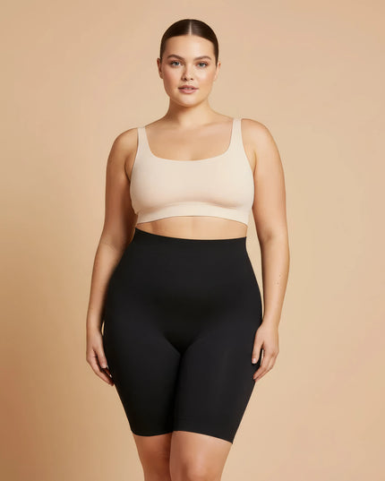 Seamless high-waisted shaping shorts SculptLift