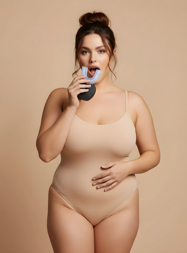 Smart Automatic 360° Electric Toothbrush, Waterproof, U-Type