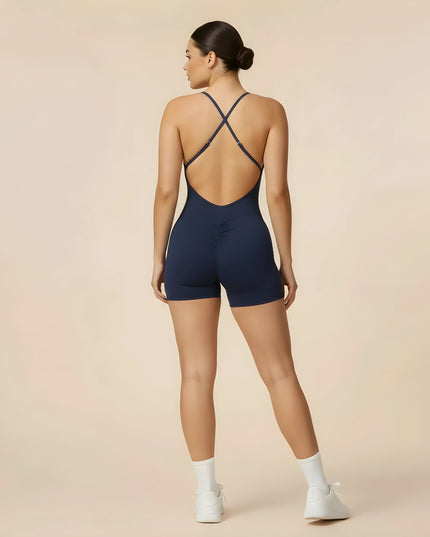 Combinaison de sport moulante à séchage rapide pour femme